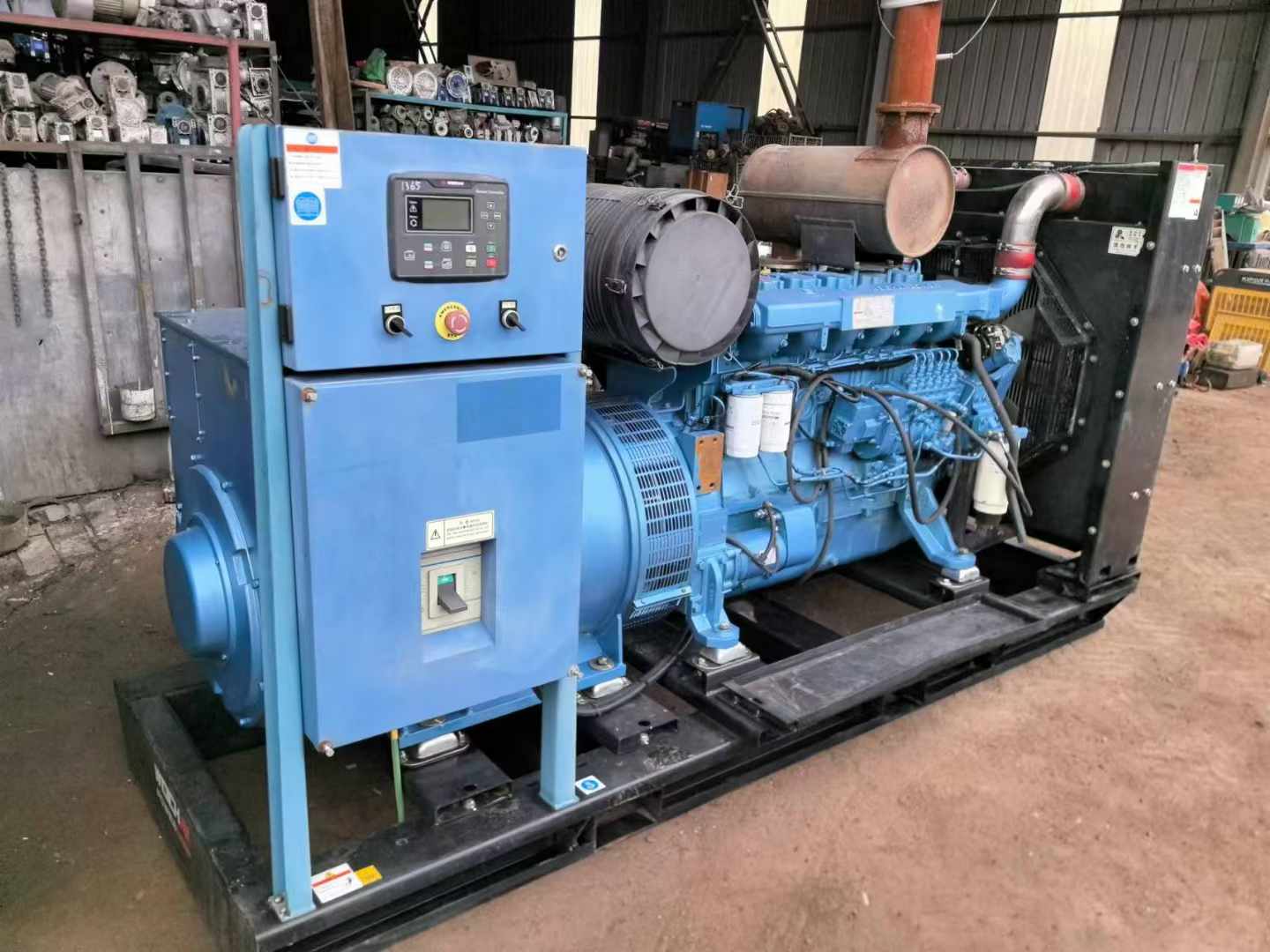 曾都500kW 柴油发电机组可带动设备功率的计算公式是什么？
